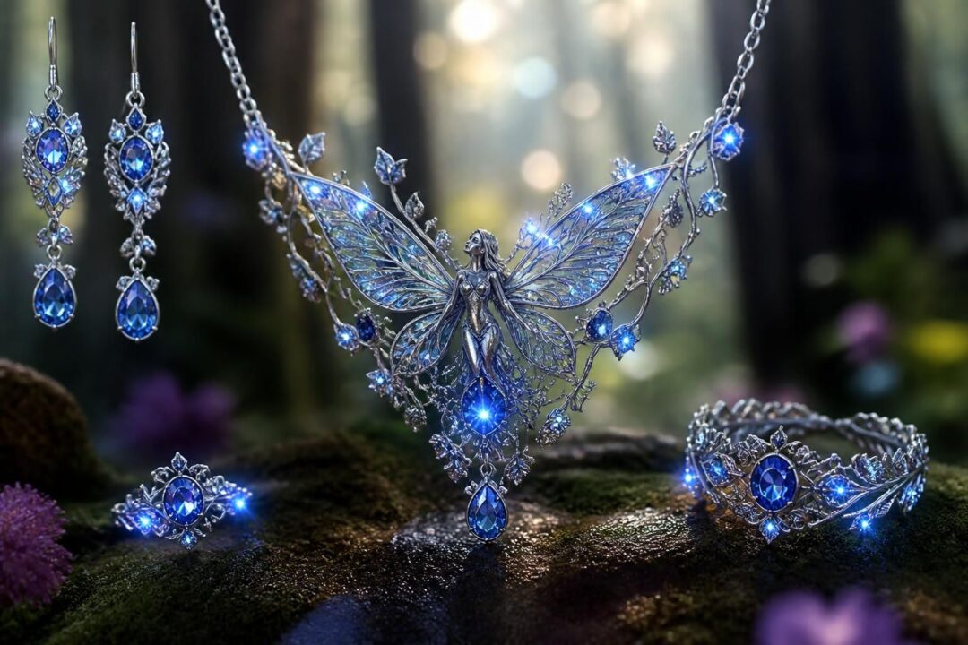 discover the enchanting blue fairy necklace and fairy jewelry, inspired by fairy-tale magic and beloved pop culture icons. perfect for adding a touch of whimsy to your style.