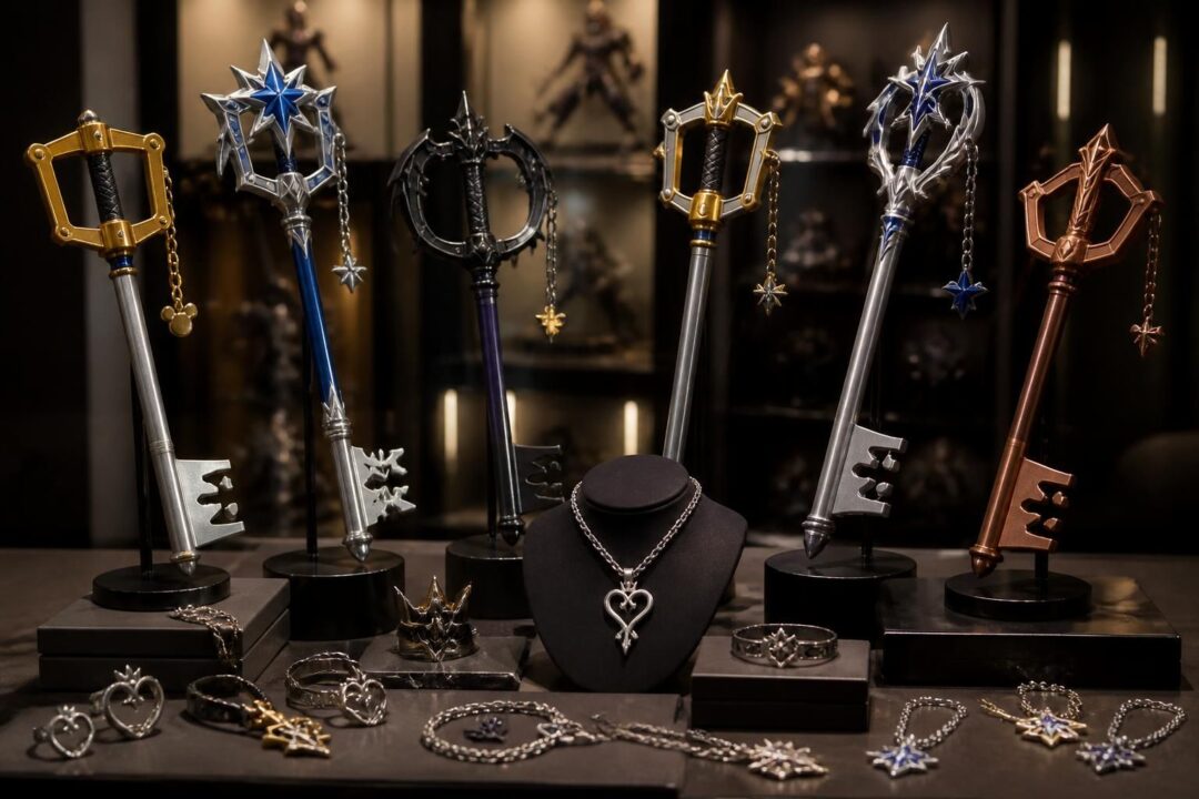explore the ultimate guide to kingdom hearts keyblades, featuring replicas, jewelry, and collectibles for fans and collectors alike.